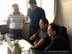 热烈欢迎安徽大学外语学院朱院长、中建材集团熊总来我司指导工作